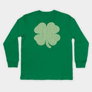 St Patricks Day Logo Kids Long Sleeve T-Shirt